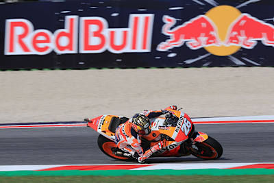 Dani Pedrosa auf der Repsol-Honda in Misano
