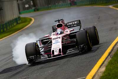 Sergio Pérez im BRM von Pedro Rodríguez