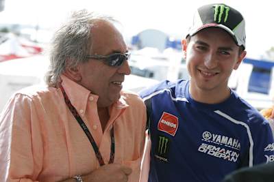 Carlo Pernat mit Jorge Lorenzo