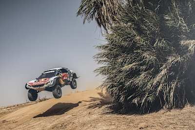 Stéphane Peterhansel im Peugeot 3008 DKR Maxi