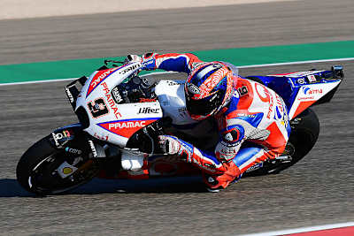 Danilo Petrucci peilt den vierten Platz im Rennen an