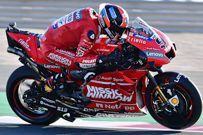 Danilo Petrucci fuhr mit dem Flügel auf Platz 6