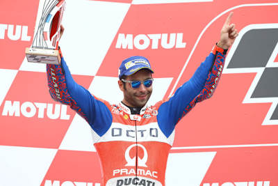 Danilo Petrucci nach Platz 2 in Assen