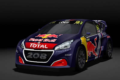 Der neue Peugeot 208 WRX für Sébastien Loeb
