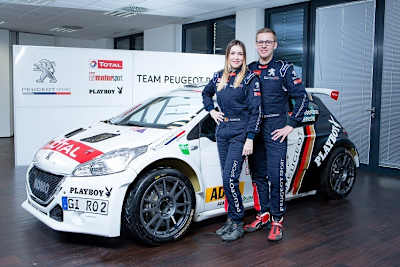 Das Peugeot-Team: Lara Vanneste und Christian Riedemann