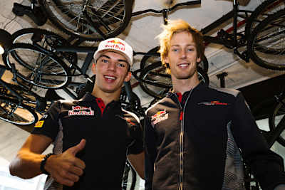 Pierre Gasly und Brendon Hartley sind zuversichtlich, was die Honda-Leistung 2018 angeht