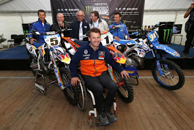 KTM-Rennchef Pit Beirer: Präsentation der 300-ccm-Modelle von KTM, Husqvarna und TM in Teutschenthal