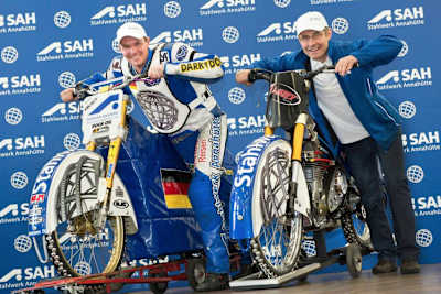 Team Stahlwerk Annahütte: Stefan Pletschacher (li.) und Harald Simon