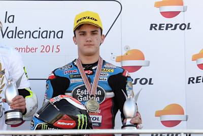 Aron Canet gibt 2016 sein GP-Debüt