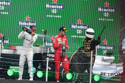 Valtteri Bottas (links): Dritter Podestplatz in Serie