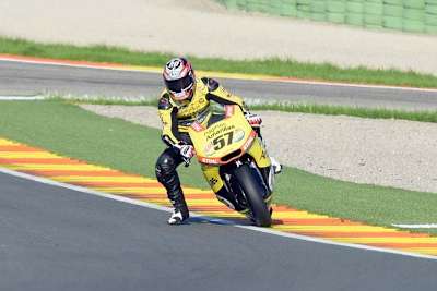 Edgar Pons wurde beim CEV-Finale in Valencia Moto2-Europameister