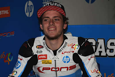 Edgar Pons in der Box des Teams Pons HP40