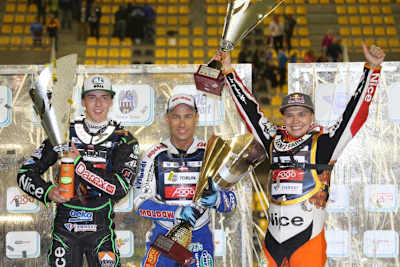 Die Top-3 von Thorn: Przedpelski, Pedersen und Sayfutdinov