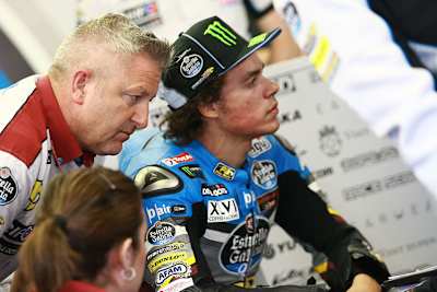 Stefan Prein mit Franco Morbidelli