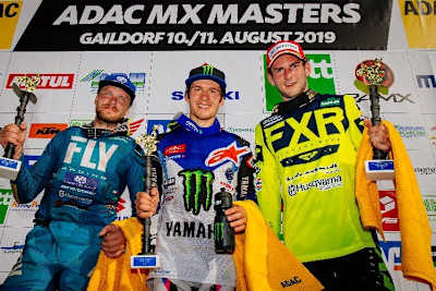 Siegerpodium: Tanel Leok, Jeremy Seewer, Dennis Ullrich (v.l.)