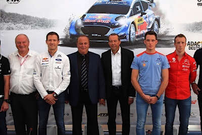 Die Teilnehmer am Pressegespräch