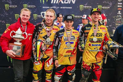Jeremy Van Horebeek, Julien Lieber und Kevin Strijbos wollen 2015 den Titel holen