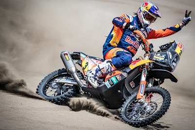 Toby Price, zweifacher Dakar-Sieger auf KTM