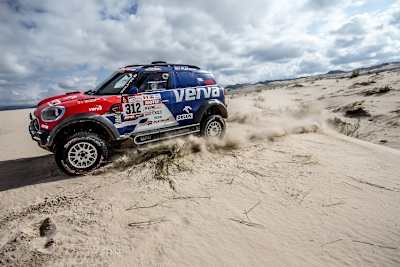 Jakub Przygonski brachte Rang fünf ins Ziel