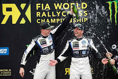 Johan Kristoffersson und Petter Solberg