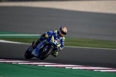 Alex Rins pilotierte am dritten Testtag die einzige Suzuki GSX-RR in Katar 