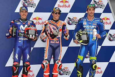 Maverick Viñales rückt nun nachträglich auf die Pole-Position nach vorne