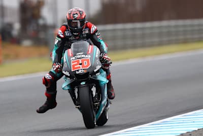 Fabio Quartararo steht in Motegi in der ersten Reihe