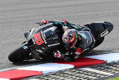 Fabio Quartararo auf seiner neuen Werks-Yamaha