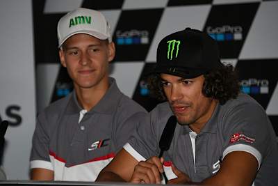 Fabio Quartararo und Franco Morbidelli