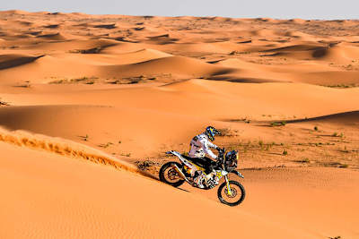 Pablo Quintanilla auf der Husqvarna