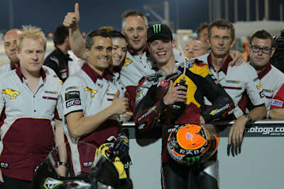 Freude über den Sieg: Rabat und das Marc-VDS-Team