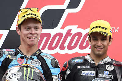 Weltmeister Tito Rabat und WM-Leader Johann Zarco