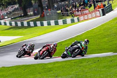 Die Top3 in Cadwell Park: Danny Buchan, Joshua Brookes und Tommy Bridewell