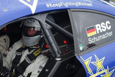 Ralf Schumacher im Renntaxi