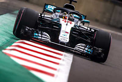 Lewis Hamilton nach seinem Sieg 2017