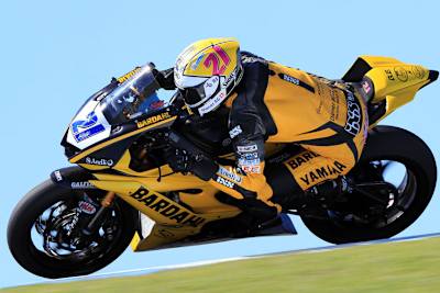 Randy Krummenacher gelang am Freitag die zweitschnellste Trainingsrunde