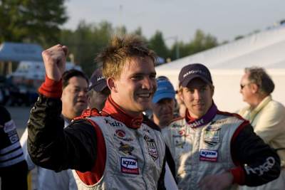 Dirk Werner als Pilot eines Porsche in der Grand Am 2007