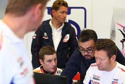 Jonathan Rea, Ronald ten Kate und Massimo Neri