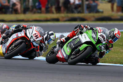 Jonathan Rea (66) und Leon Haslam (91) sorgten für die meiste Bewegung in der Statistik