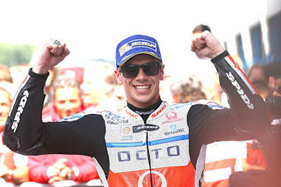 Scott Redding durfte in Assen über Platz 3 jubeln