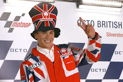 Scott Redding zeigte in Silverstone Flagge