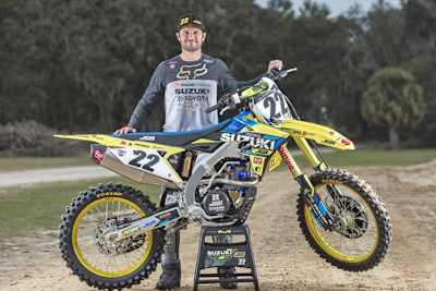 Chad Reed startet 2019 für JGRMX/Yoshimura Suzuki