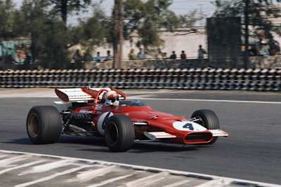 Ferrari 1970: Clay Regazzoni in Mexiko mit dem 312B