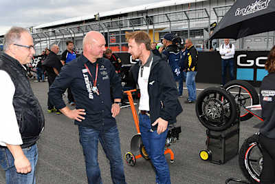 Intact-Teamchef Jürgen Lingg mit Dirk Reißmann