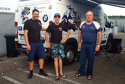 Andi Huber, Markus und Tom Reiterberger (v.li.)