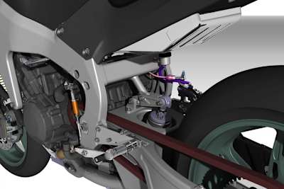 SRT MMX2: Neue Aufhängung für das Federbein