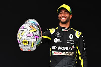 Daniel Ricciardo in Melbourne 2020