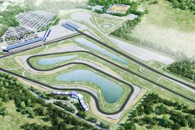 So soll die fertige Rennstrecke in Buriram aussehen