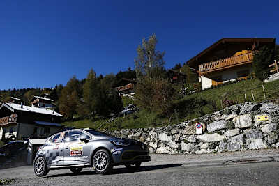 Laurent Reuche bei der Rallye du Valais 2014