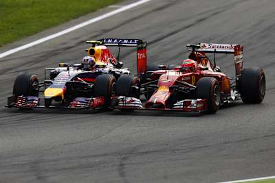 Daniel Ricciardo gegen Kimi Räikkönen: Fährt so ein Mann, der nicht mehr motiviert ist?